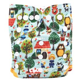 Pocket Baby Diapers, Washable Cloth Diapers (Option: I)