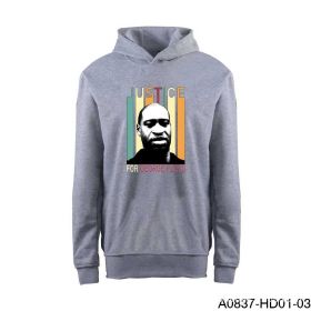 Black Lives matter hoodies (Option: Grey B-L)