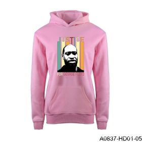 Black Lives matter hoodies (Option: Pink B-XS)