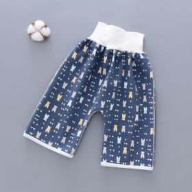 Baby leak-proof bed wetting skirt (Option: Bear-Pants-M)