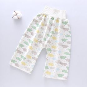 Baby leak-proof bed wetting skirt (Option: Cloud-Pants-M)