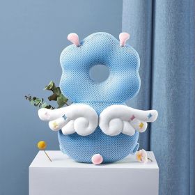 Child Fall Prevention Baby Walking Head Rest (Option: Blue Sprite)