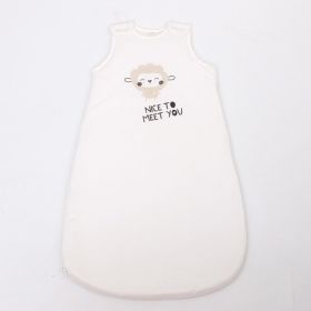 Pure Thin Cotton Newborn Baby Sleeping Bag Autumn And Winter (Option: Lion-90cm)