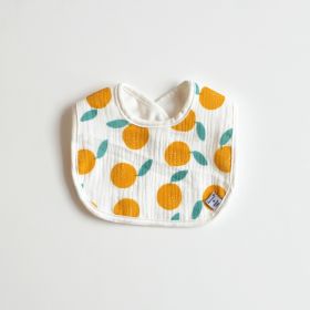 Cotton Baby Six Layer Gauze Mouthwash Towel (Option: Pineapple)