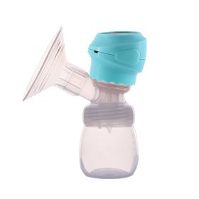 All-in-one Electric Breast Pump Pumps Milk (Color: Blue)
