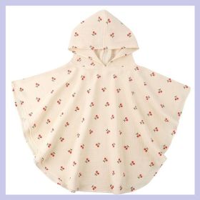Soft Cotton Baby Hooded Towel Bath Towel For Boys Girls Bath (Option: 8Y-One size)